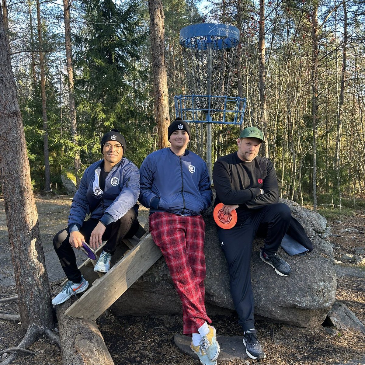 We out here in Finland #crl24 #discgolf