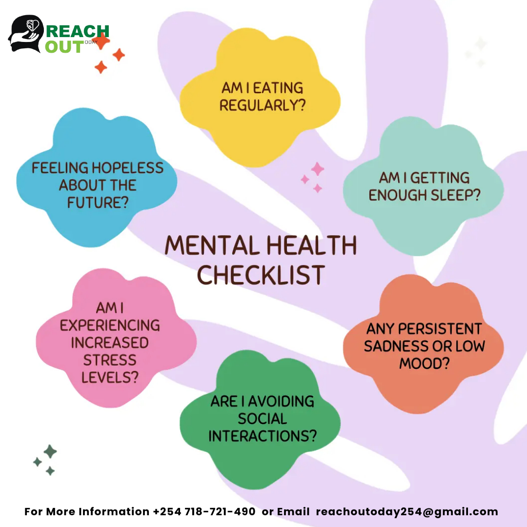Reach_OutKe1's tweet photo. Lets engage ,lets check up on our Mental well-being #mentalhealthmatters #createawareness #youarenotalone its okay not to be okay. https://t.co/VfM6AeyKFK