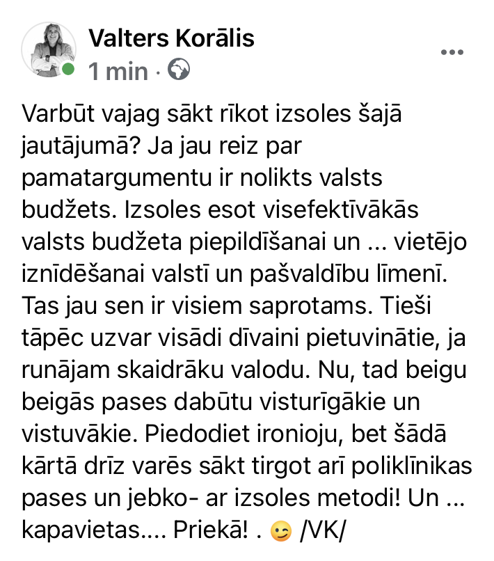 vkoralis's tweet photo. Bet varbūt tomēr izsoli? 
#valsts #pašvaldība #izsole #pase#mācītājsdomā https://t.co/VD4A5sGNyU