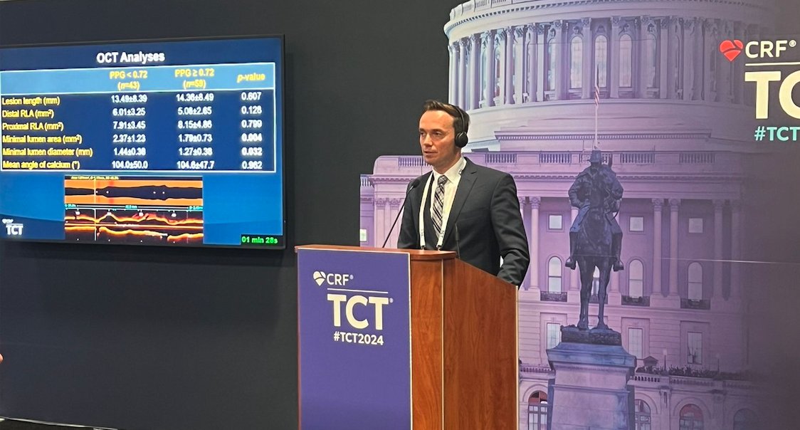 Mariusz Tomaniak (@mtomaniak) on Twitter photo Always great pleasure to present new research data at #TCT2024 This year in Washington D.C. presented 2 studies
✅ vFFR-derived PPG index vs. plaque morphology by OCT in CCS
<a href="/TCTMD/">TCTMD</a> <a href="/crfheart/">Cardiovascular Research Foundation</a> <a href="/aisnptk/">AISN PTK</a>
#TCT2024 #coronaryphysiology #angioFFR #vFFR #OCT #CCS #PCI #angina #IC Always great pleasure to present new research data at #TCT2024 This year in Washington D.C. presented 2 studies
✅ vFFR-derived PPG index vs. plaque morphology by OCT in CCS
<a href="/TCTMD/">TCTMD</a> <a href="/crfheart/">Cardiovascular Research Foundation</a> <a href="/aisnptk/">AISN PTK</a>
#TCT2024 #coronaryphysiology #angioFFR #vFFR #OCT #CCS #PCI #angina #IC