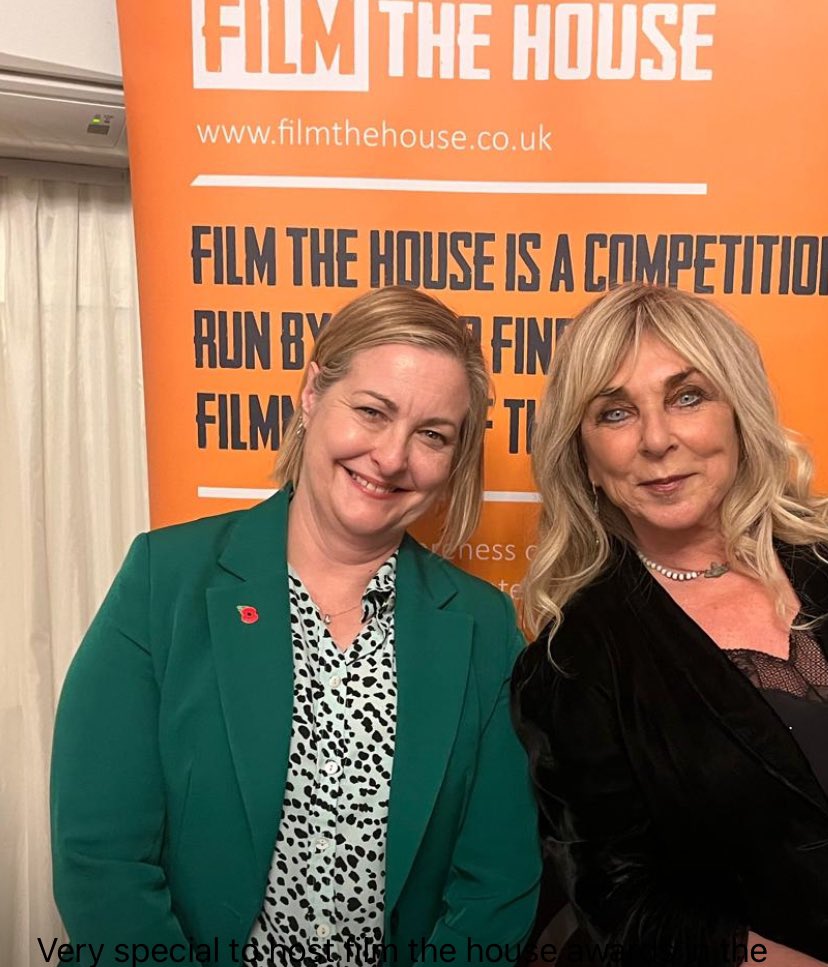 Very special to host <a href="/FilmtheHouse_UK/">Film the House UK</a> awards in the Cholmondeley Room <a href="/UKHouseofLords/">House of Lords</a> - the creatives in the room were everything
Thank you to <a href="/ALCS_UK/">ALCS</a>  <a href="/jbonham_carter/">Jane Bonham-Carter🔸</a> <a href="/TimClementJone1/">Tim Clement-Jones</a> &amp; <a href="/JWhittingdale/">Sir John Whittingdale MP</a>   
Lovely to meet and chat with <a href="/MsAlisonHume/">Alison Hume MP</a> &amp; <a href="/lfeatherstone/">Lynne Featherstone</a>