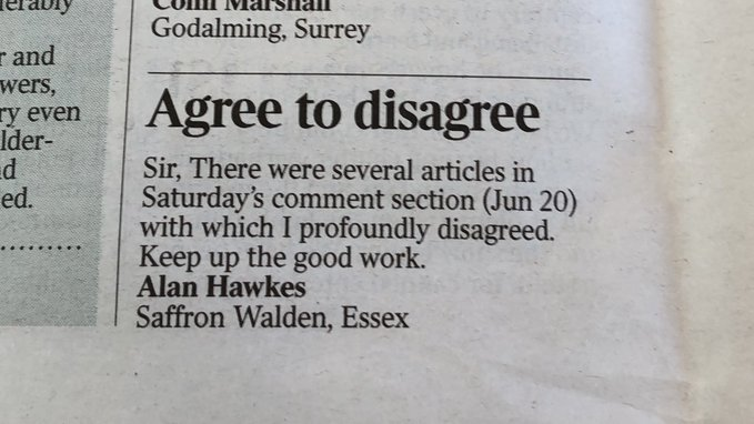 Weer lekker nieuwe (4 maanden is voor mij nog nieuw, hoor) muziek in de <a href="/zeslossetanden/">Zes Losse Tanden</a> podcast. Bij de muziekkeuzes van @pvdp denk ik vaak aan deze veel gedeelde ingezonden brief :-)