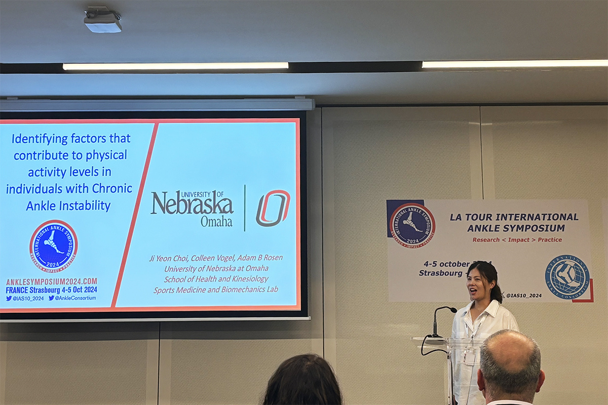 ✈️ Earlier this month, an H&amp;K team represented UNO Sports Medicine and Biomechanics at the 10th Annual International Ankle Symposium in France! Check out highlights from Dr. Adam Rosen, Dr. Chris Burcal, and graduate students Ji Yeon Choi and Jiho Kang. ⬇️