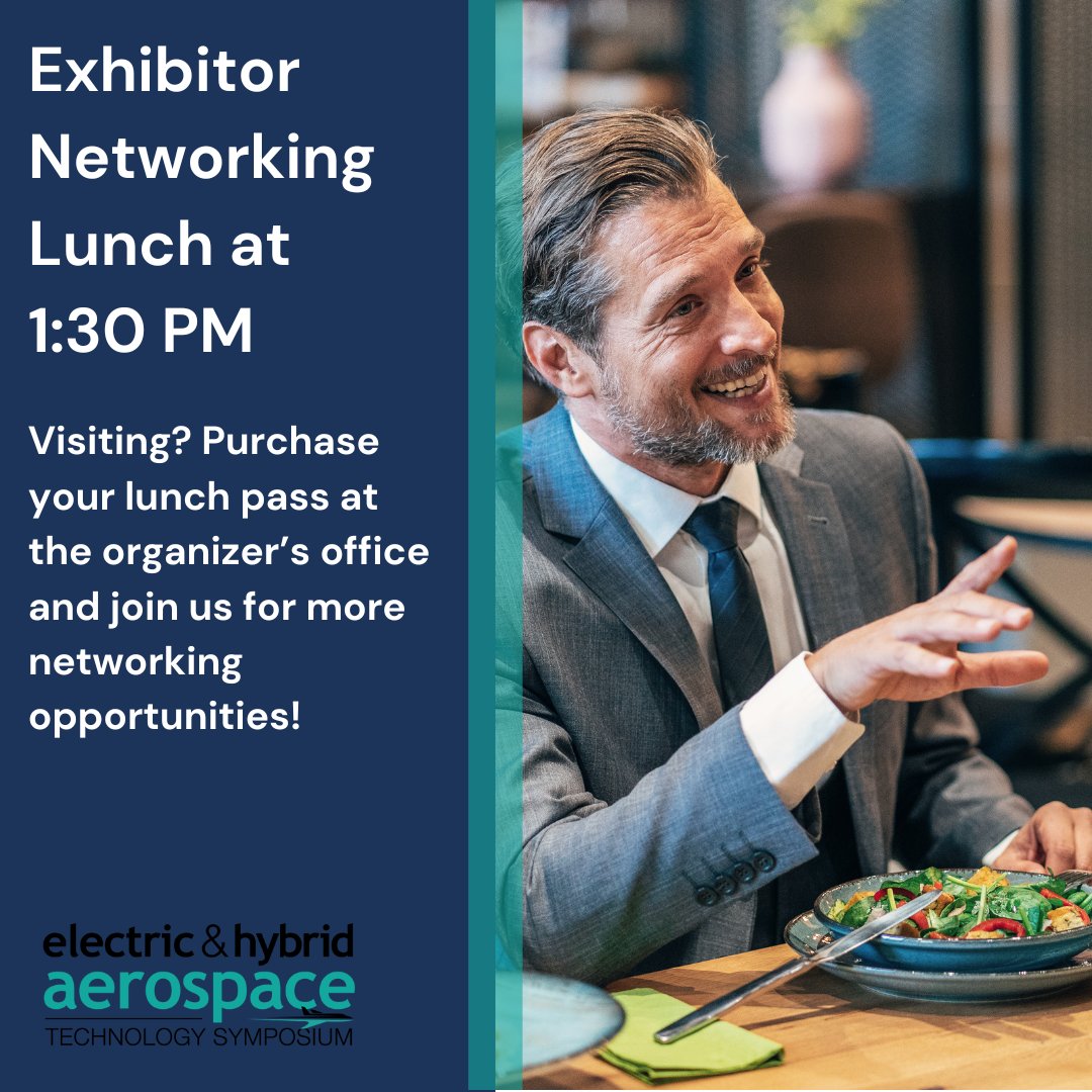 Exhibitor Networking Lunch at 1:30 PM on both days!

Maximize your #EHATS experience and engage with industry peers whilst enjoying a buffet lunch. Purchase your lunch pass at the organizer’s office outside Harmonie Hall and join us for more networking opportunities!