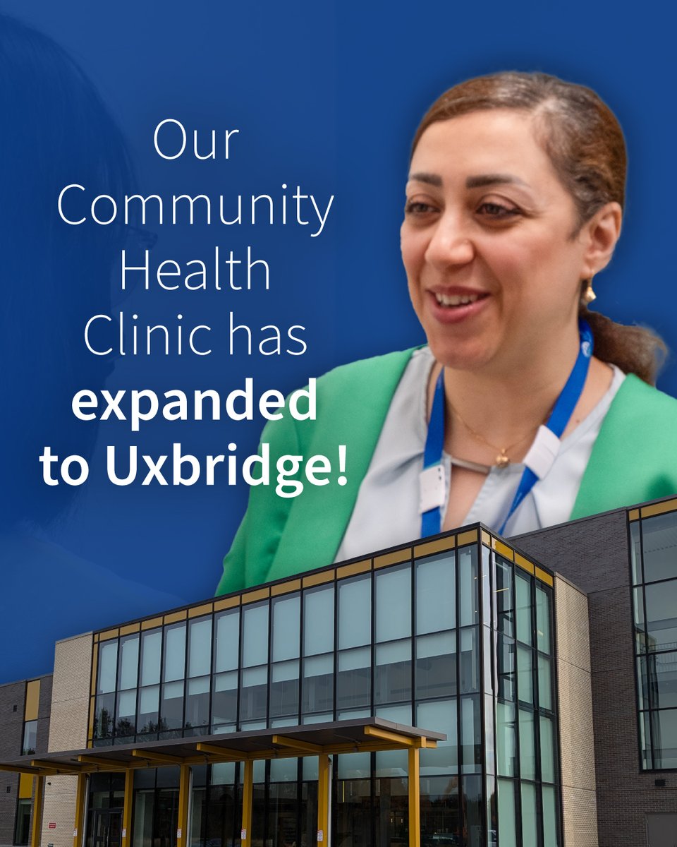 Our Community Health Clinic has expanded to #Uxbridge! To ensure our community has access to the services they need during cold and flu season, CHC Uxbridge will be available for people of all ages to see our nurse practitioner. #HonouredToCare