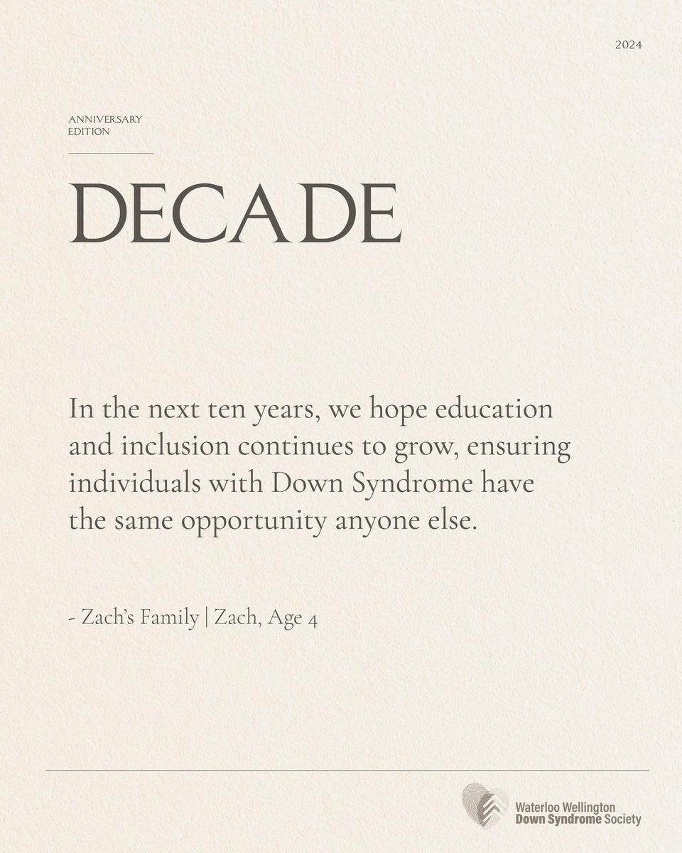 Decade | Zachary #downsyndrome #DownSyndromeAwarenessMonth #decade