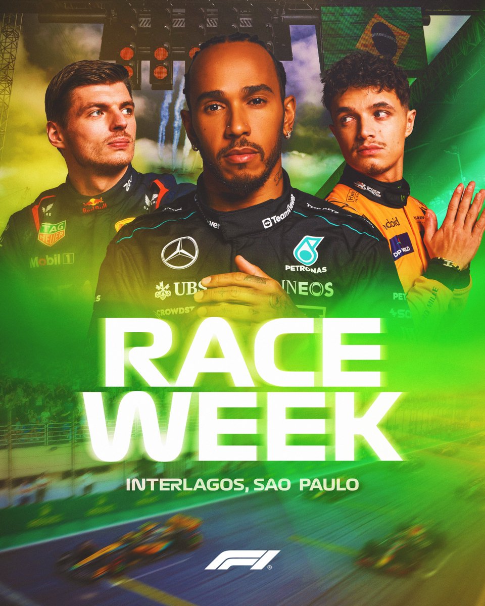 F1's tweet photo. Rounding off the triple header with an iconic race 🤩

Over to you, Interlagos! 🇧🇷

#F1 #BrazilGP https://t.co/iqdlqStyLI