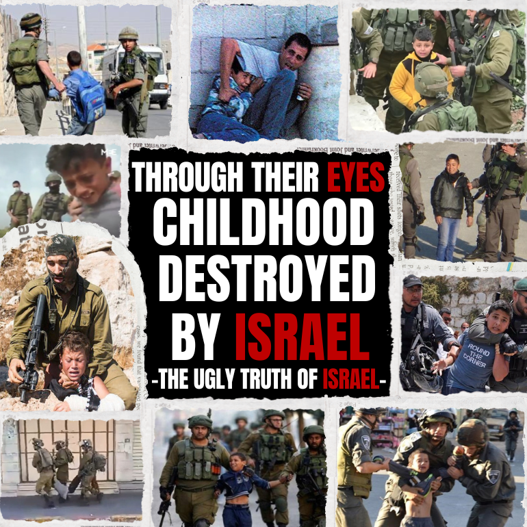‘PALESTINIAN CHILDHOOD,UNTOLD STORY’

In this Thread🧵I’ll post Israeli forces’ and settlers’ assaults against Palestinian children, These 140+ video were before Oct 7th and not in Gaza

Get ready to see the truth through a Palestinian child’s eye

-IT’S TIME TO EXPOSE THE TRUTH-