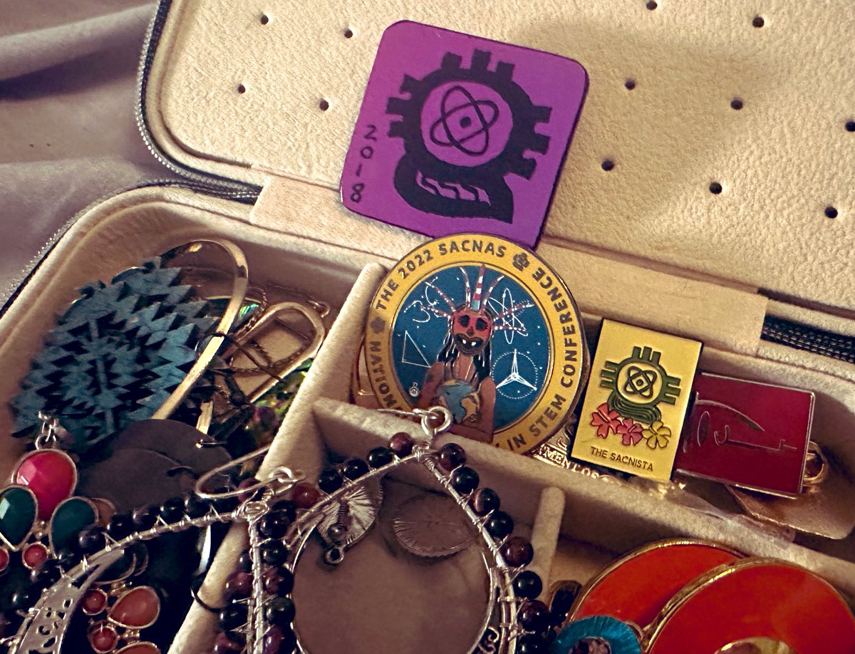 One of my favorite weeks of the year! Don’t forget your leadership pin Sacnistas!! 

Off to the airport soon and bringing my lab to @sacnas for the first time in person!!! 

#NDiSTEM2024