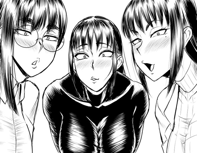 三白眼のんべえ教師に囲まれた!
鳥羽先生、さやかちゃん先生についで阿川先生もしゅき
目がすけべ 