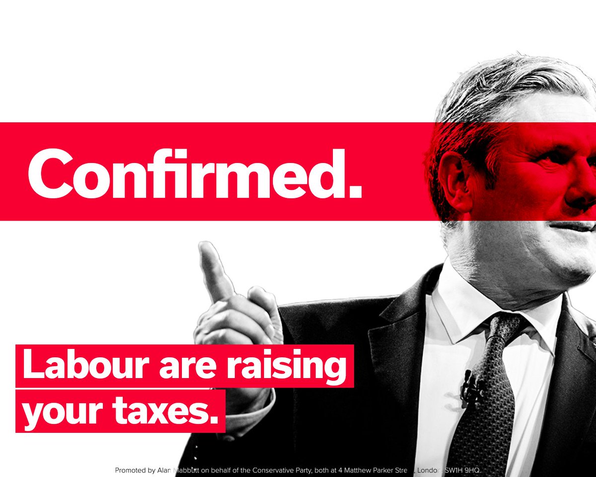 CONFIRMED: Labour’s budget of broken promises has just raised taxes on working people.