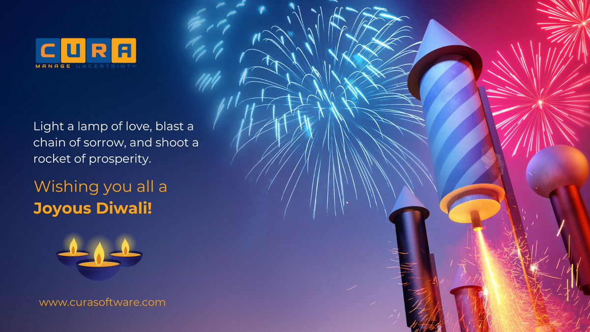 CuraGRC's tweet image. Wishing everyone a bright and joyful Diwali from Cura Software ! 

May this festival bring new success, growth, and inspiration to all. Let’s celebrate the triumph of light over darkness and continue to innovate together. Happy Diwali 2024!📷
#CuraSoftware #Diwali2024