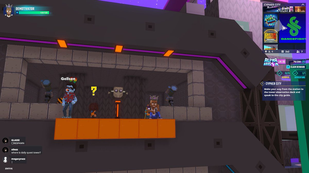 Come dance with me in the Cypher City Experience in 💃🕺<a href="/TheSandboxGame/">The Sandbox</a>. Make sure to bring your boogie shoes 🩰  register-landings.sandbox.game/alphaseason4-s… #TheSandbox #AlphaSeason4 #AS4SocialChallenge