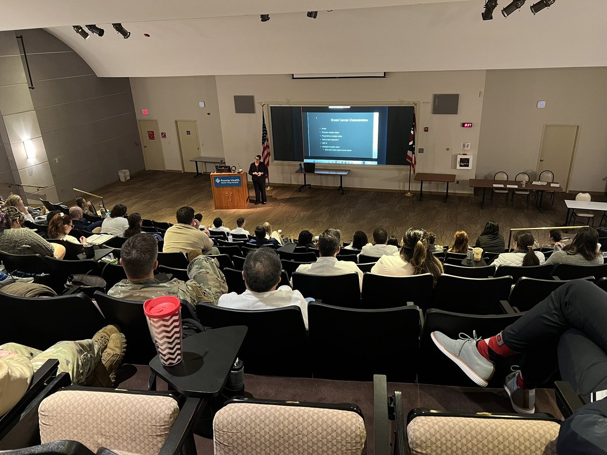 Randy Woods (@woodsrj_mt) on Twitter photo <a href="/WSUBSOMSurgery/">WSU BSOM Surgery</a> and <a href="/ObgynWsu/">Wright State OB/GYN Residents</a> residency programs conduct a joint Grand Rounds in the Bieser Auditorium at MVH on Breast Benign and Malignant disease by Dr Becky Tuttle, PD of the general surgery residency. <a href="/WSUBSOMSurgery/">WSU BSOM Surgery</a> and <a href="/ObgynWsu/">Wright State OB/GYN Residents</a> residency programs conduct a joint Grand Rounds in the Bieser Auditorium at MVH on Breast Benign and Malignant disease by Dr Becky Tuttle, PD of the general surgery residency.