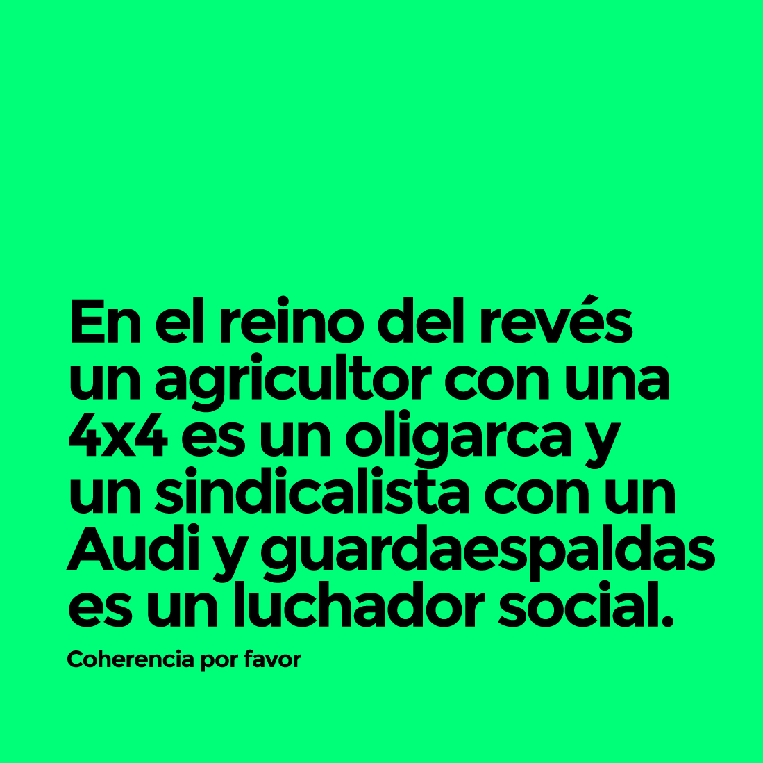CoherenciaFavor's tweet photo. https://t.co/Moqu8FjMsw