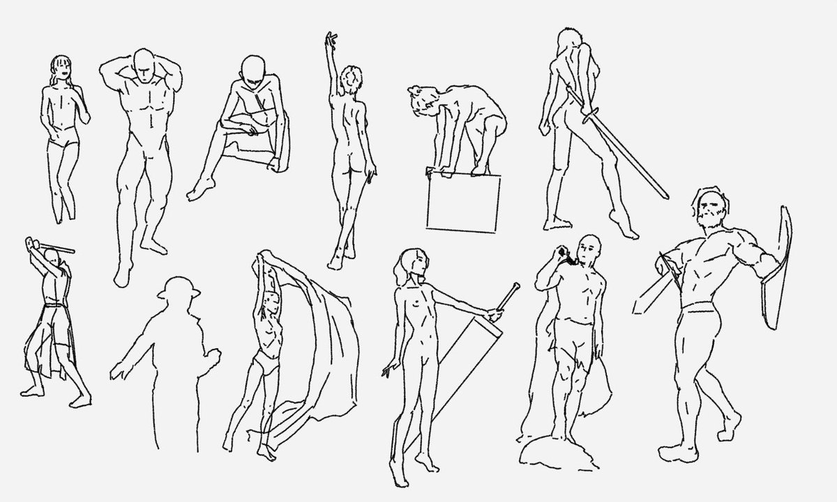 0impulse's tweet photo. some #figuredrawings in #storyboardpro https://t.co/RSK6GIDKe0