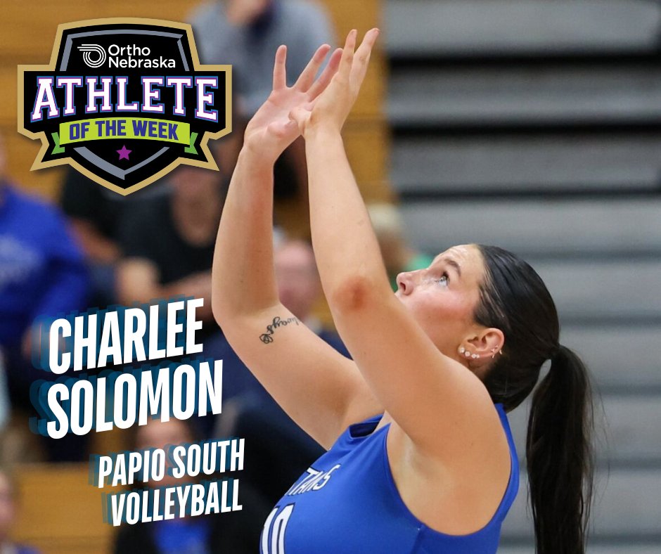 Nebraska Prep Zone (@neprepzone) on Twitter photo This week's <a href="/OrthoNebraska/">OrthoNebraska</a> Athlete of the Week winner is <a href="/CharleeSolomon/">charlee solomon</a> of <a href="/PLSouthTitanVb/">Papio South Titan Volleyball</a>!omaha.com/sports/high-sc… #nebpreps This week's <a href="/OrthoNebraska/">OrthoNebraska</a> Athlete of the Week winner is <a href="/CharleeSolomon/">charlee solomon</a> of <a href="/PLSouthTitanVb/">Papio South Titan Volleyball</a>!omaha.com/sports/high-sc… #nebpreps
