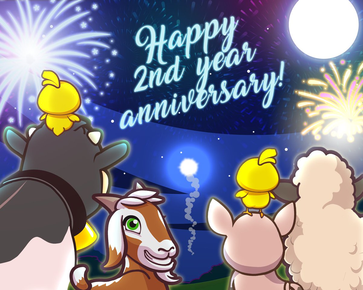 To celebrate this special day, follow us, share a screenshot of your farm in the comments and we will randomly draw a few winners who will receive 500 Gems + 375 Crates + 375 Energy 🎁 Our Community Manager will contact the winners next week. Have a great weekend! 🥳 (2/2)