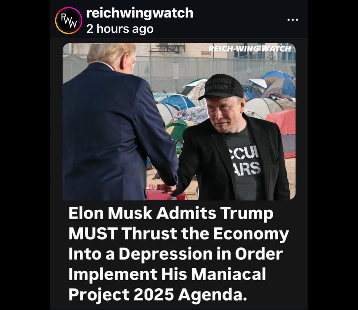 ELON ADMITS TRUMP HAS BEEN SABOTAGING OUR ECONOMY TO TRY AND STAY OUT OF PRISON!!! 
ELON IS ALSO TAKING WEIGHT LOSS DRUGS AND HAS THE OZEMPIC FACE TO PROVE IT. 😵‍💫