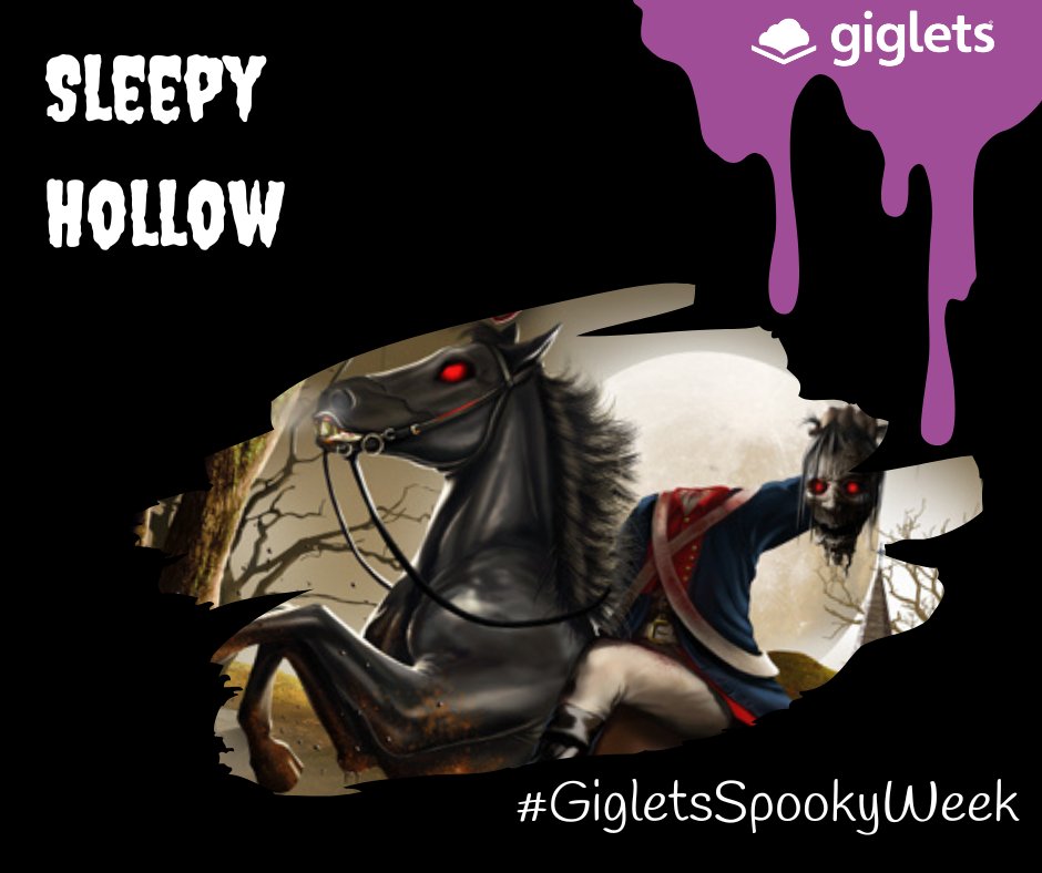 Introducing ‘The Legend of Sleepy Hollow’, an adapted classic for the Giglets library.

Join Ichabod Crane as he navigates the treacherous streets of Sleepy Hollow and be prepared for goosebumps as he encounters the most feared phantom in town! 🐴

eu1.hubs.ly/H0dk53F0