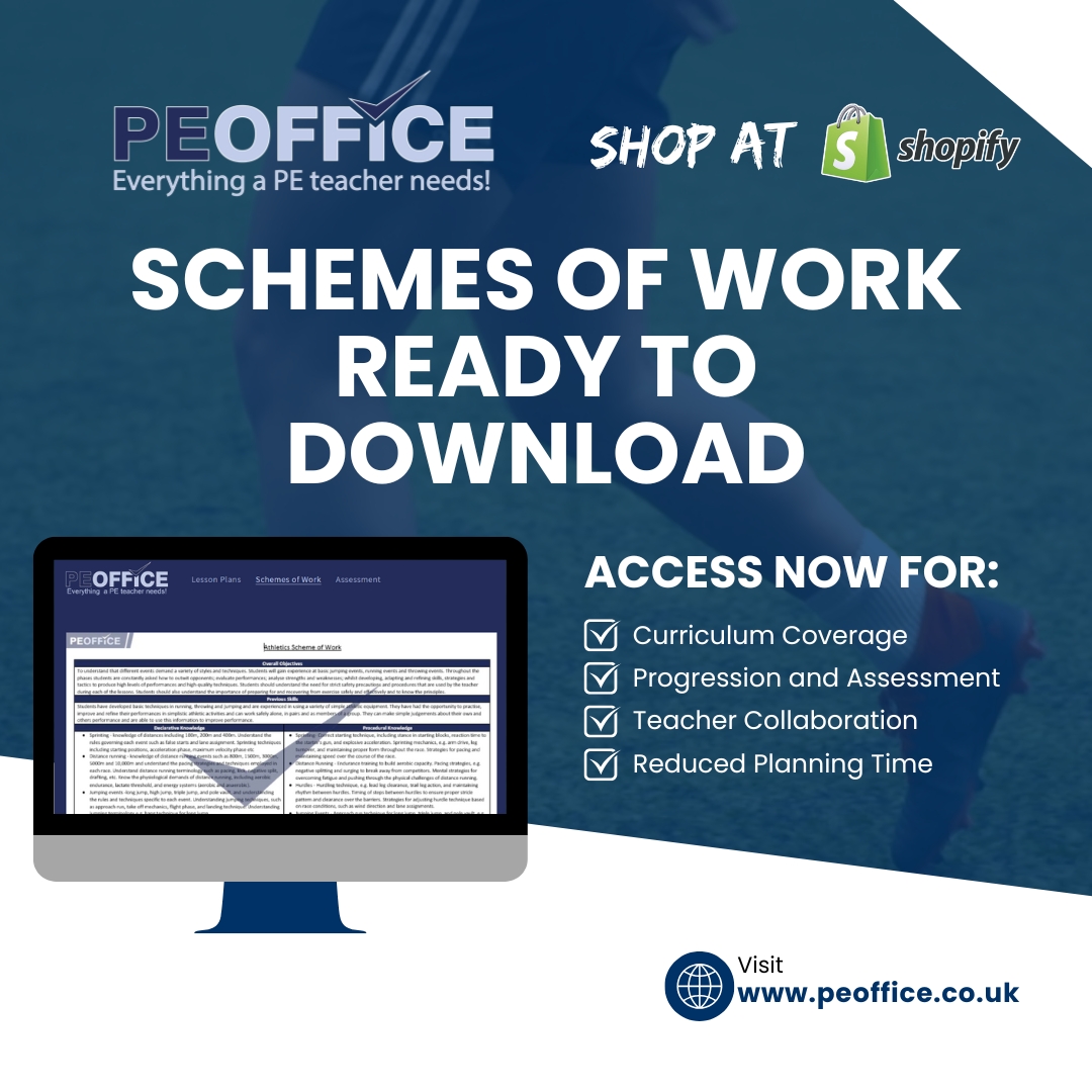 PEOffice's tweet image. Did you know PE Office offers more than just lesson plans? 

We provide full schemes of work that ensure your entire term is mapped out—so you can focus on teaching, not planning. 

Take a look 👉bit.ly/3NEY3rb 

#DidYouKnow #PEOffice #EfficientTeaching
