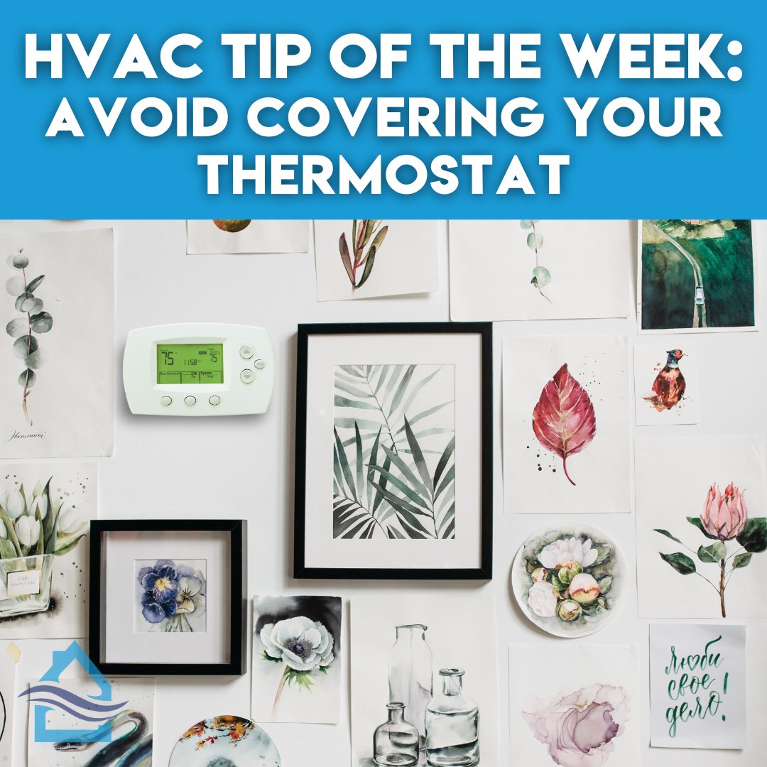 ApexCleanAir's tweet image. Avoid Covering Your Thermostat 📵
Don’t cover your thermostat with furniture or decorations. 🚫 This can block airflow, leading to inaccurate temperature readings and inefficient heating/cooling.
#ThermostatTips #EfficientHome #ApexCleanAir