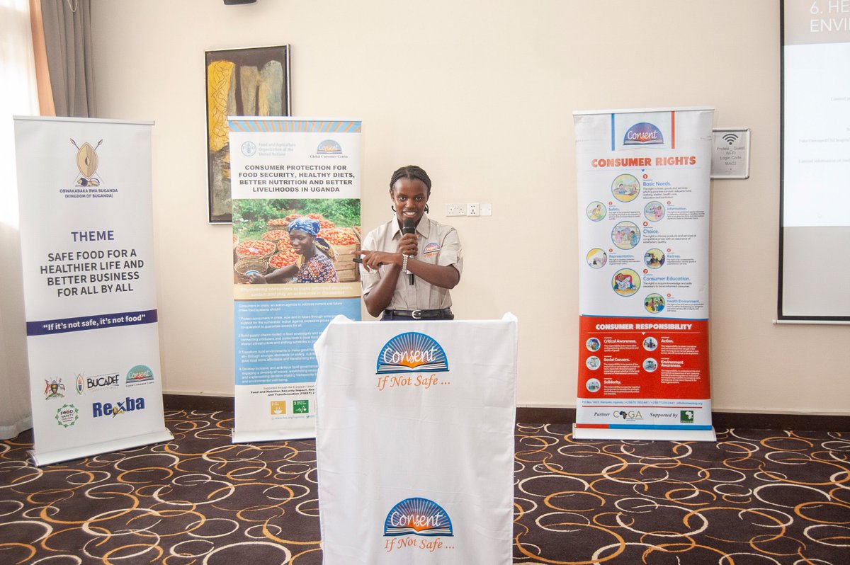 CONSENT🇺🇬 (@consentuganda) on Twitter photo Our Research and Knowledge Management Officer, <a href="/RonnetAyebare/">T-a-r-a</a>, is presenting consumer complaints harvested since October last year at the launch of the 1st Annual Consumer Voices Report, taking place at Protea Hotel in Kampala. <a href="/biovision_org/">Biovision Foundation</a> <a href="/kimehenrich/">kimehenrich</a> Our Research and Knowledge Management Officer, <a href="/RonnetAyebare/">T-a-r-a</a>, is presenting consumer complaints harvested since October last year at the launch of the 1st Annual Consumer Voices Report, taking place at Protea Hotel in Kampala. <a href="/biovision_org/">Biovision Foundation</a> <a href="/kimehenrich/">kimehenrich</a>