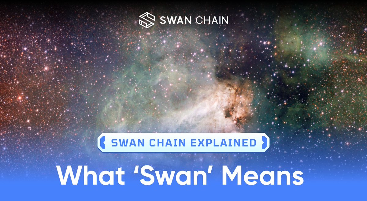 What ‘Swan’ Means in Swan Chain?

Nope, it’s not a swan 🦢

The “Swan” in Swan Chain draws inspiration from the Swan Nebula—a cosmic nursery where new stars are born. Much like this nebula fuels stellar creation, Swan Chain empowers individuals to shape the future of AI by