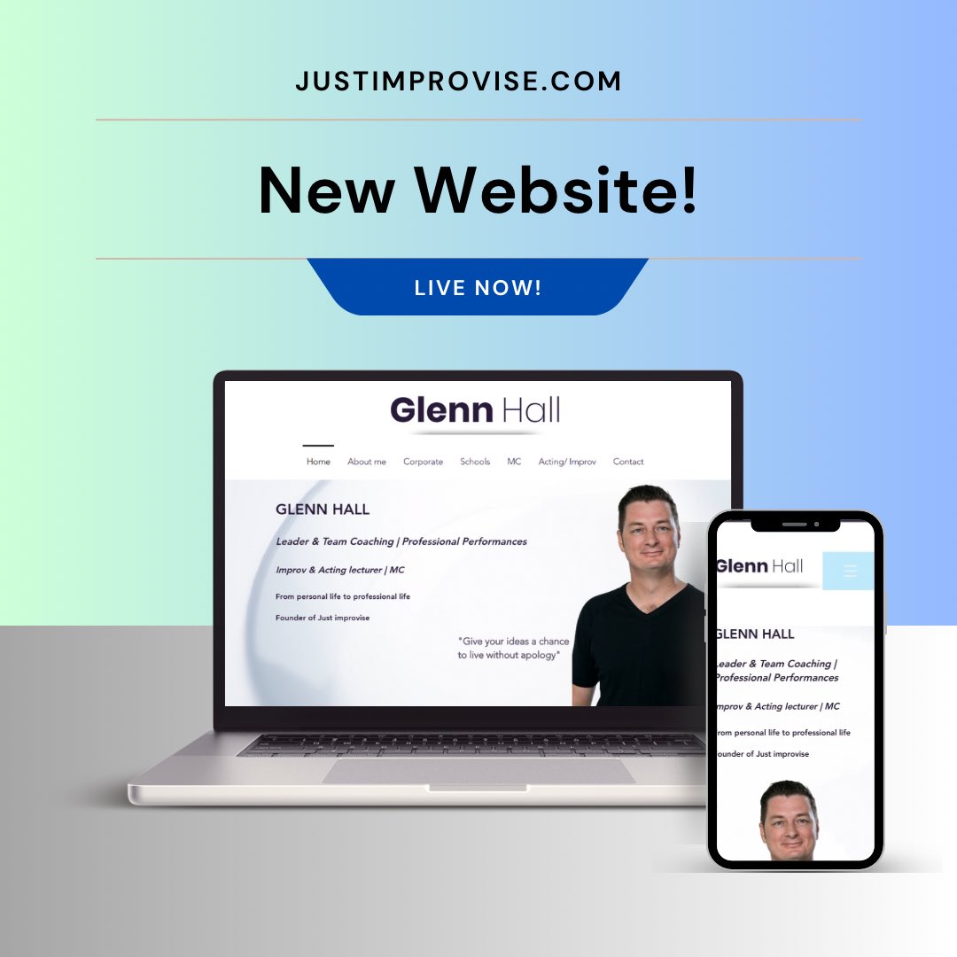 🎉 Exciting news! 🎉 

I just launched my new website! 😊

justimprovise.com