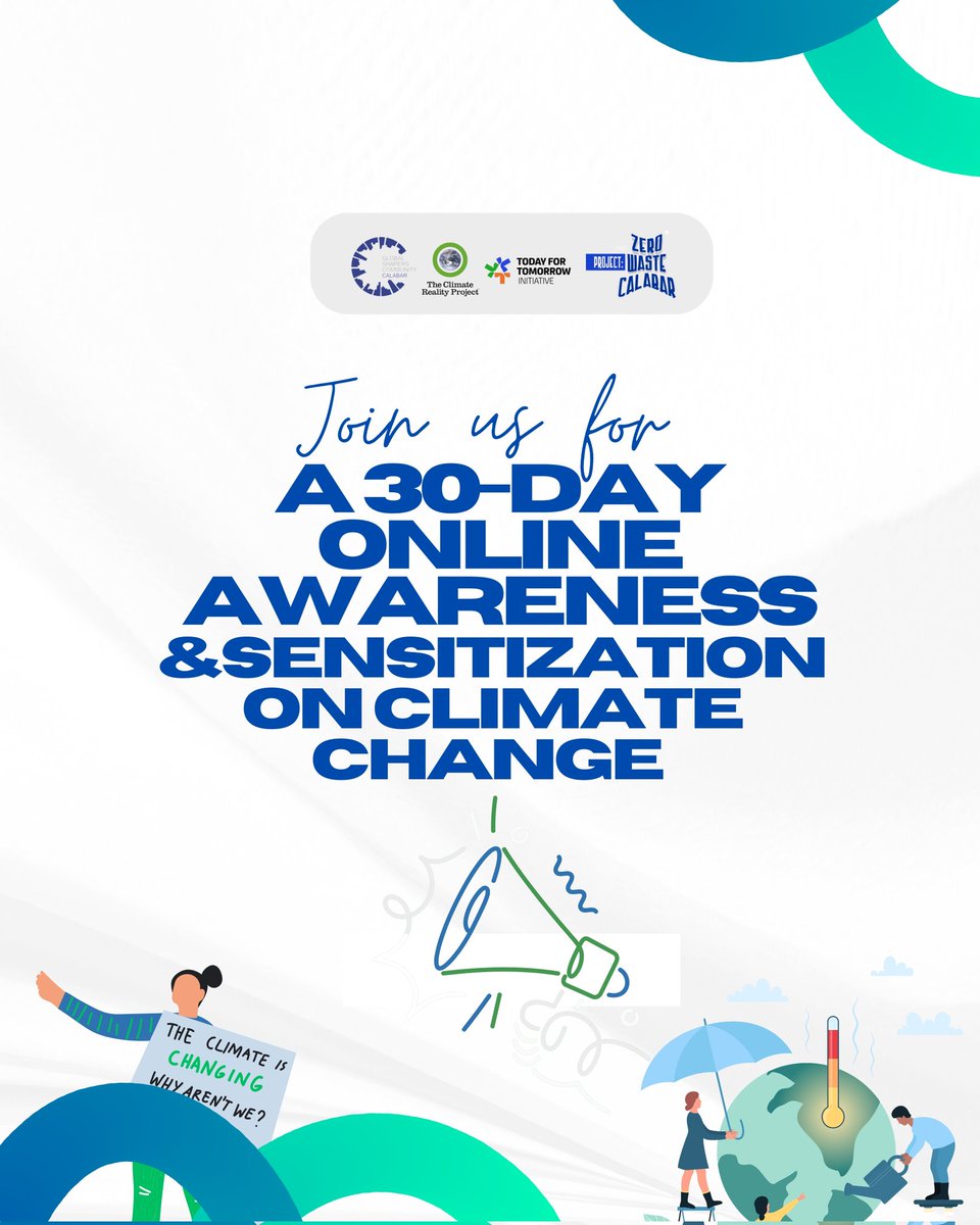 Join Calabar global Shapers community  in raising awareness about climate change♻️💚💙

#zerowastecalabar 
#climaterealityproject 
#climatechange 
#calabarglobalshapers 
#climateaction