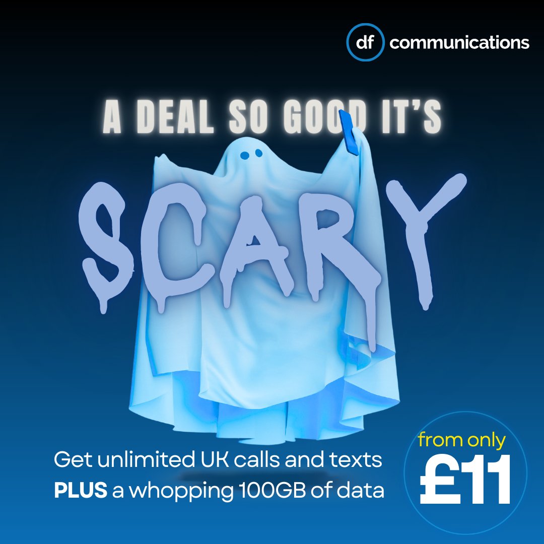 dickflemings's tweet image. 👻📱 Last chance to grab our spooktacular offer for your business mobiles.

✅ unlimited UK calls

✅ unlimited UK texts

✅ 100GB of data

from just £11!

Act fast, as this deal vanishes soon!

📩 👉🏼 hello@dfcommunications.com

#Telecoms #BusinessMobiles