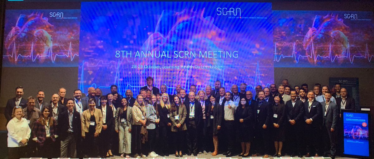 DavidLeoFischel's tweet photo. Congratulations SCRN & Hospital Da Luz on an exciting and very successful #SCRN2024! We are grateful to have passionate #EPeeps working with us to advance #RoboticEP 💙🦾 https://t.co/62CM2S6AhQ