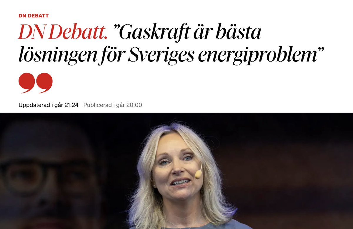 Att delar av högern (medvetetet eller omedvetet) låtit sig inspireras av Ryssland i sin energipolitik har man anat länge. Men nu gör SD det alltså svart på vitt. 

Är det därför som regeringen segat så mycket med att stoppa inflödet av rysk fossilgas?