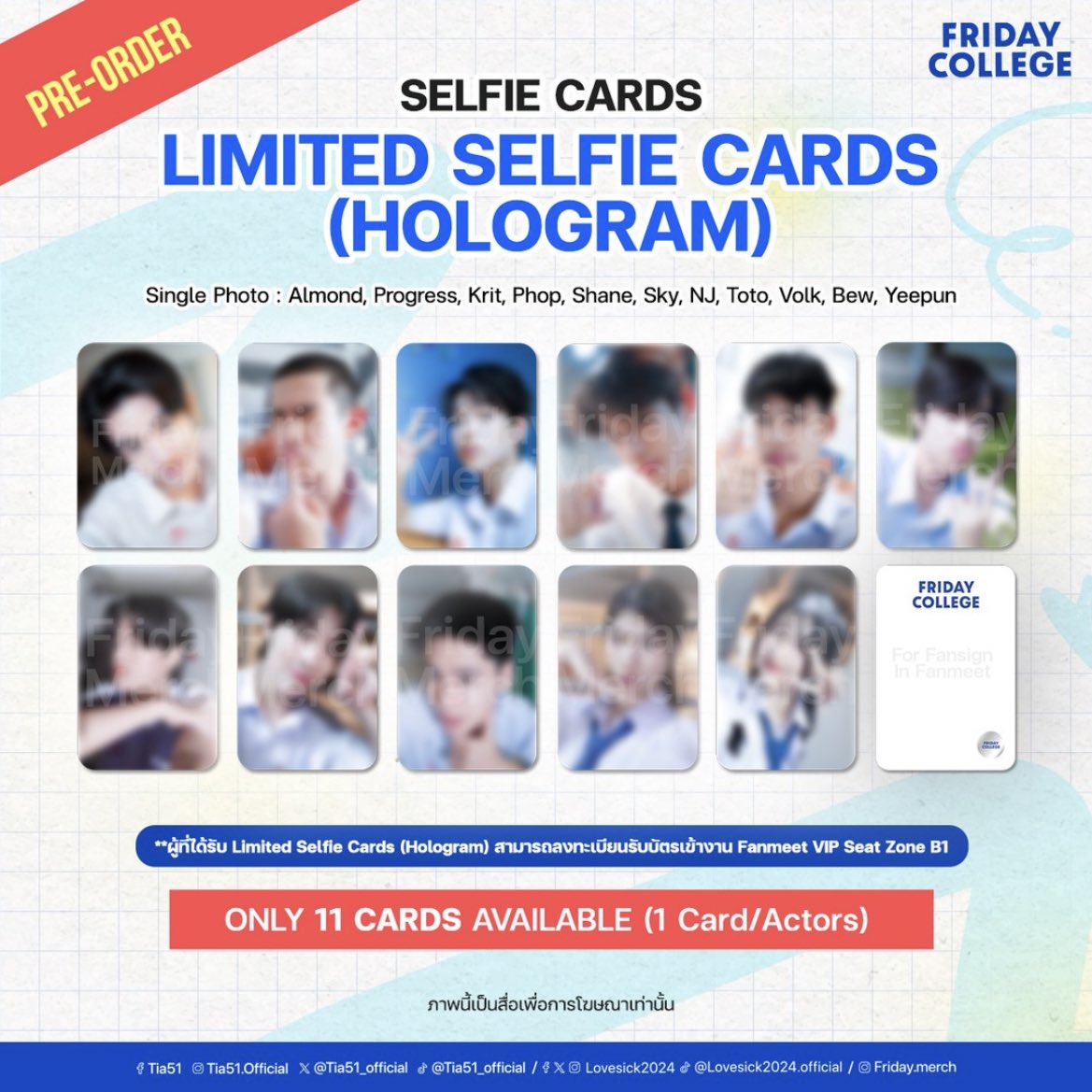 almondebutter_'s tweet photo. selfie cards เปิดพรีออเดอร์แล้ววว รอบนี้มีโฮโลแกรมคนละ 1 ใบเท่านั้น 🥺🥺💙💙
#LoveSick2024EP https://t.co/YHmdLQ247i
