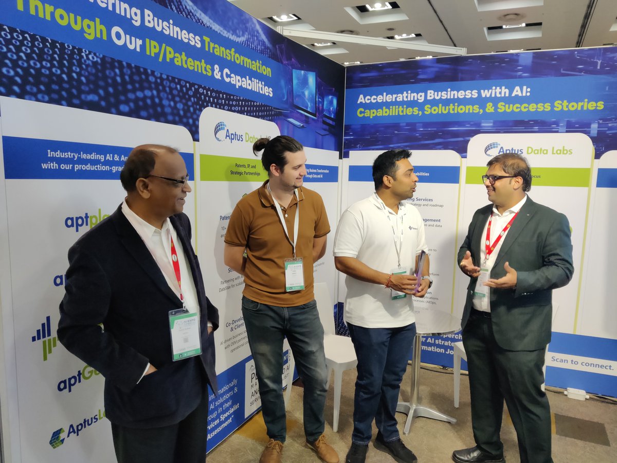 Aptus Data Labs (@aptusdatalabs) on Twitter photo Exciting start at <a href="/aiexpoafrica/">AI Expo Africa 2025, 29-31 Oct JHB SA ๐ฟ๐ฆ</a> ! Our team at <a href="/AptusDataLabs/">Aptus Data Labs</a> is engaging with enthusiastic visitors, showcasing our expertise and capabilities. The response has been overwhelmingly positive! Visit us at booth S17 to learn more. Letโs connect!
#AIExpoAfrica #AptusDataLabs #Africa Exciting start at <a href="/aiexpoafrica/">AI Expo Africa 2025, 29-31 Oct JHB SA ๐ฟ๐ฆ</a> ! Our team at <a href="/AptusDataLabs/">Aptus Data Labs</a> is engaging with enthusiastic visitors, showcasing our expertise and capabilities. The response has been overwhelmingly positive! Visit us at booth S17 to learn more. Letโs connect!
#AIExpoAfrica #AptusDataLabs #Africa