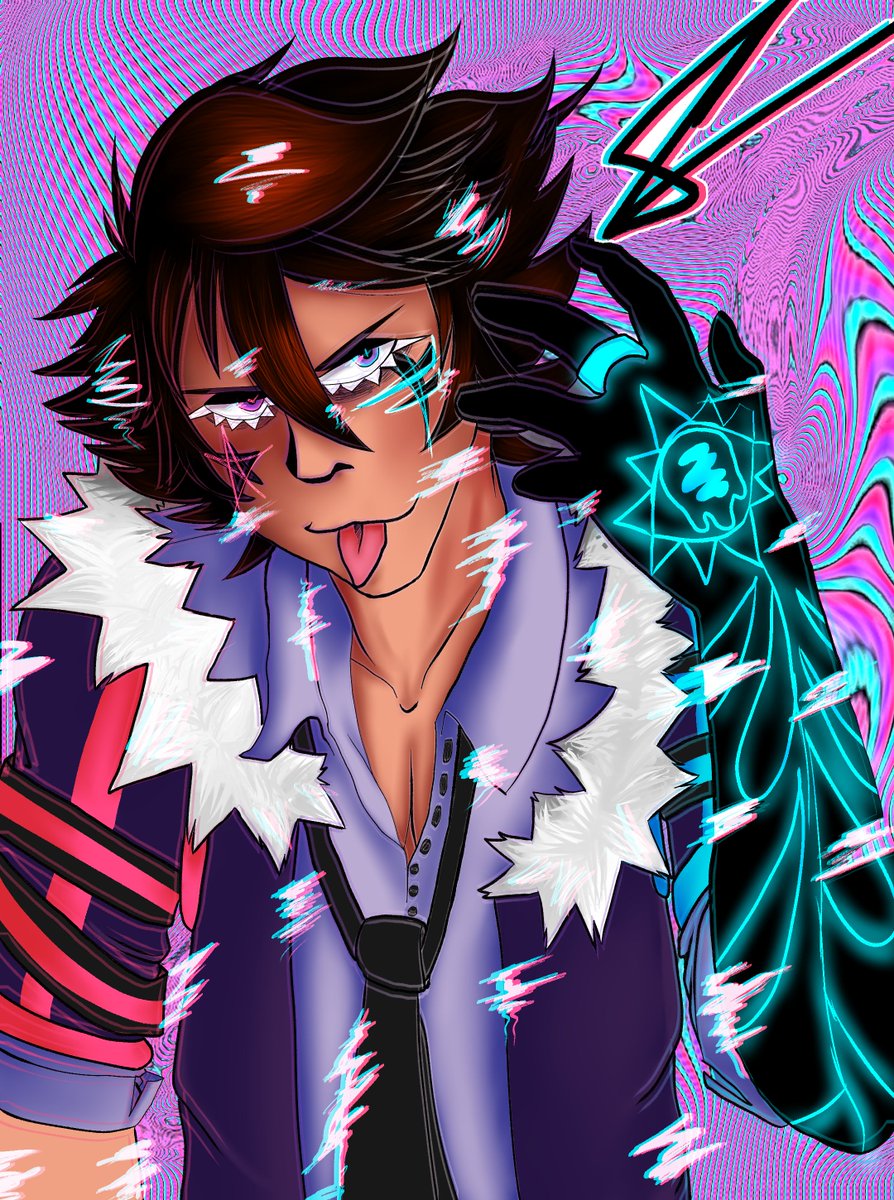 Shattered Violet (Commissions Open!) tweet media