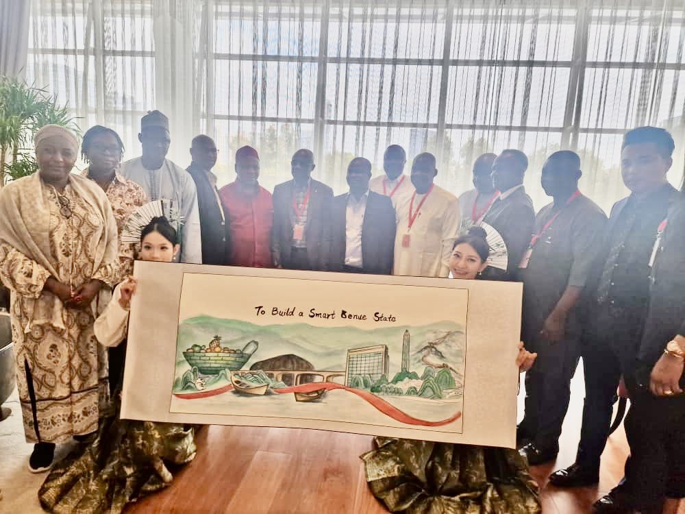 HyacinthAlia's tweet photo. Today, we took a giant leap forward in our journey to transform Benue State into a modern, digitally connected hub. At Huawei Technologies Headquarters in Shenzhen, China, we signed a historic partnership to build a Smart Benue State! https://t.co/d27CMOGUZ5