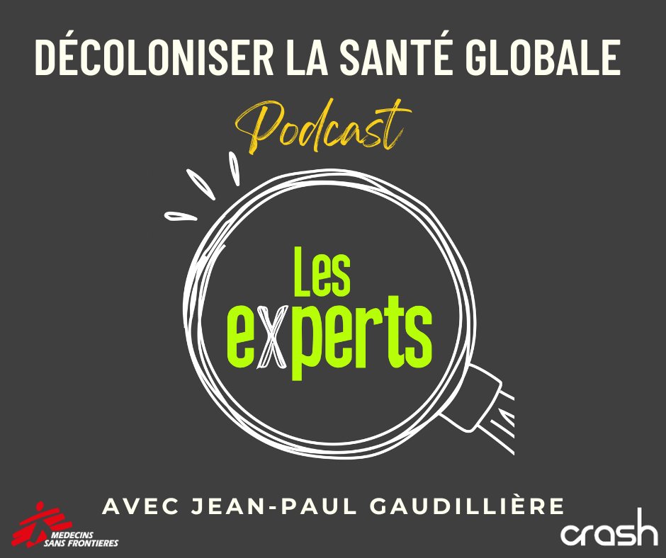 🚨 Sortie : Décoloniser la santé globale : L'âge néolibéral (#3)

🎙 Retrouvez  le troisième et dernier épisode de notre série avec Jean-Paul Gaudillière. 

🎧 La zone critique est disponible sur notre site :
👉msf-crash.org/fr/podcasts
Et sur toutes les plateformes d'écoute .