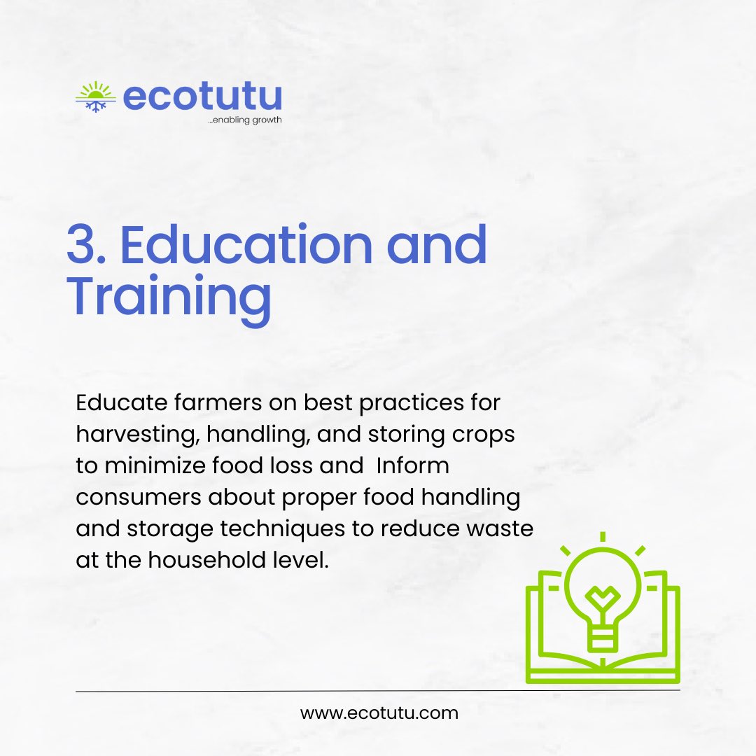 ecotutu's tweet photo. Check how much food goes to waste in Nigeria and you will find it’s a lot, here are some simple ways for you to help prevent that.
#coldstorage #coldstoragenigeria #coolingsolution #foodwaste #foodwasteprevention #coldlogistics #colddelivery https://t.co/WAxSuL4ADm