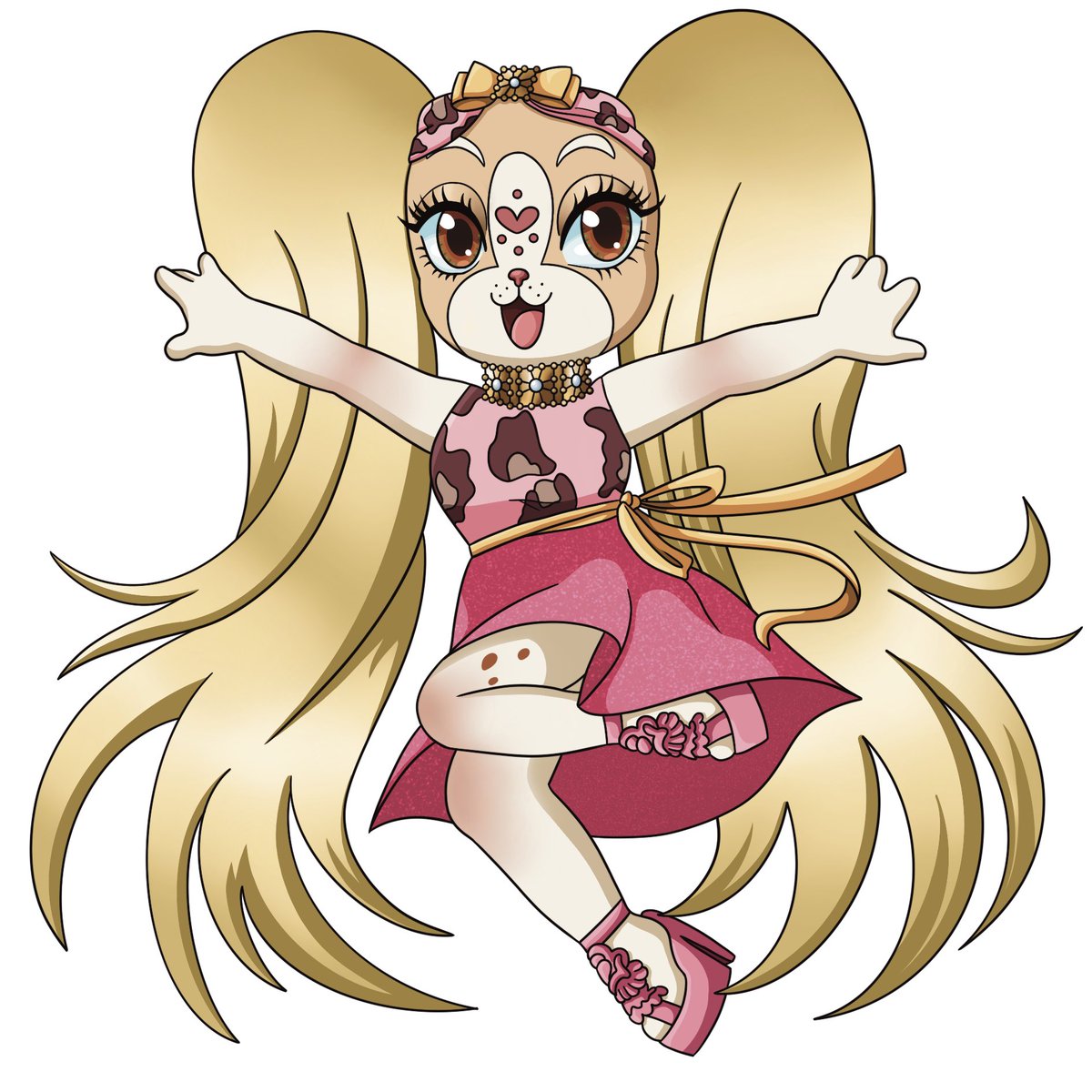 squiddlyn's tweet photo. pinkie cooper! i made it to be an acrylic charm but now im not sure.. https://t.co/Y2Ytx9WFt4