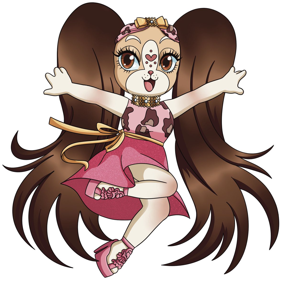 squiddlyn's tweet photo. pinkie cooper! i made it to be an acrylic charm but now im not sure.. https://t.co/Y2Ytx9WFt4