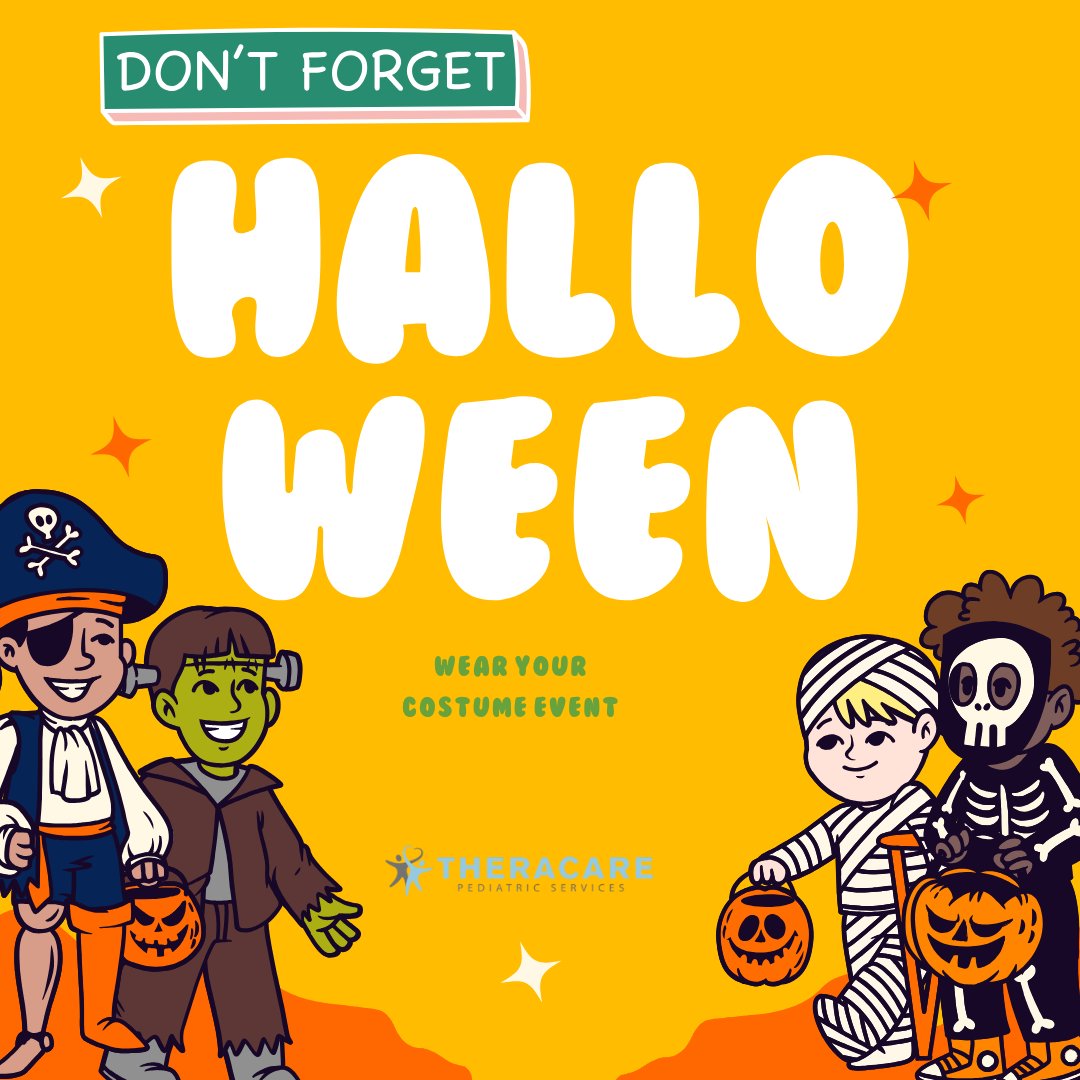 🧙‍♂️ Our "Wear Your Costume" event is happening today, so grab your favorite costume and join us in celebrating Spirit Week! Don’t miss out on the fun—join us now!

#SpiritWeek #CostumeDay #JoinTheFun #WearYourCostume #CelebrateTogether #HalloweenSpirit #DressUpDay #GetInTheSpirit