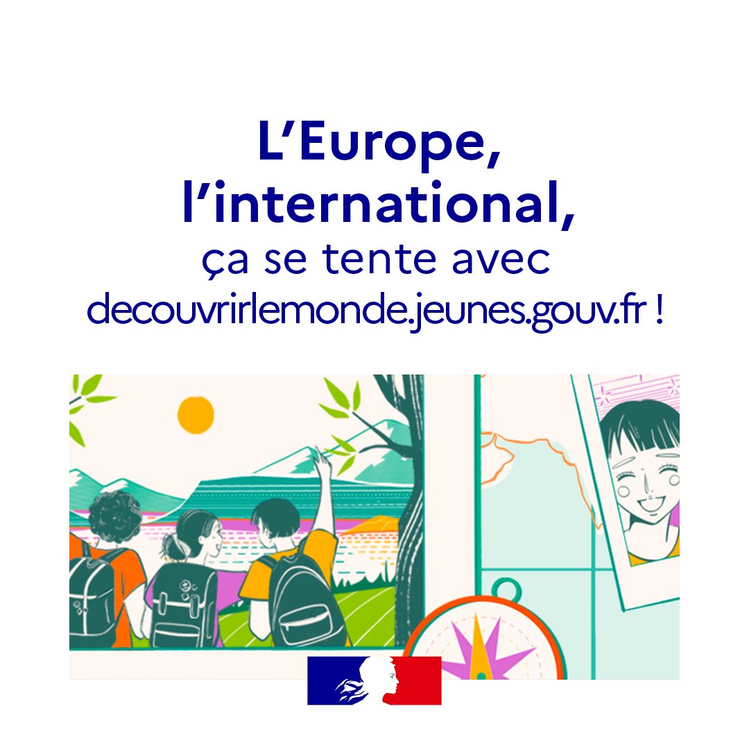 Une expérience à l’étranger pour booster ta vie ! 💪

Apprendre autrement, faire des rencontres qui changent la vie, mener un projet qui tient à cœur, une expérience à l’étranger, c’est un vrai plus !

Tous les avantages d’une mobilité internationale ➡ decouvrirlemonde.jeunes.gouv.fr