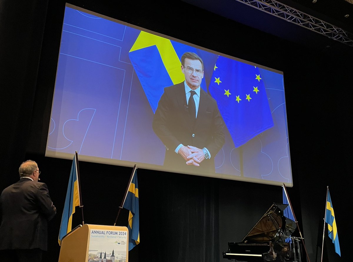 RudigerStrempel's tweet photo. Regional cohesion in challenging times: The #EUSBSR #AnnualForum 2024 kicks off with over 600 participants in beautiful #Visby on the island of #Gotland, #Sweden / #Sverige @EUSBSR @HELCOMInfo https://t.co/fqhAkobtQS