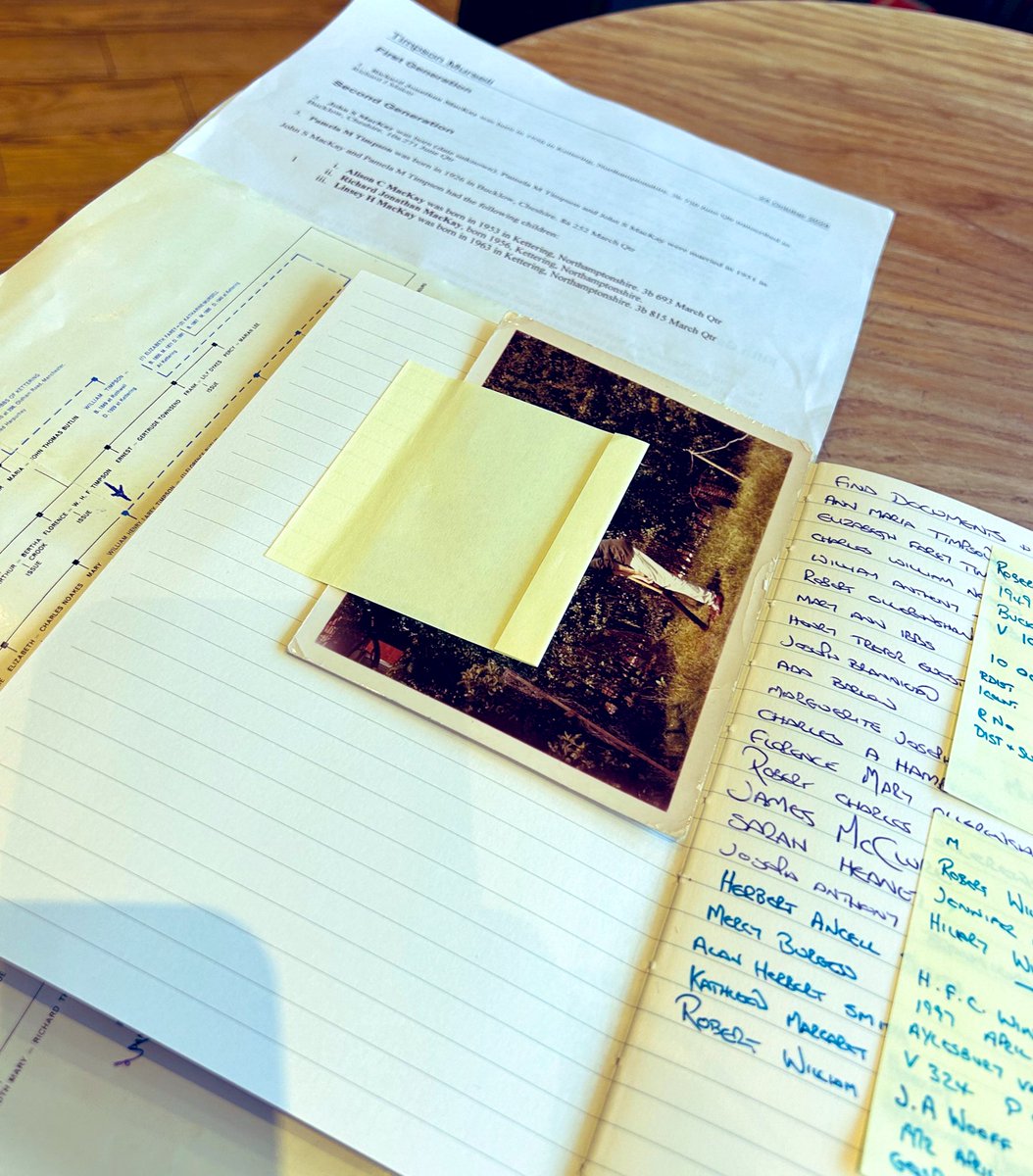 TimpsonArchive's tweet photo. Had a fantastic surprise when Barry got in touch about his Mursell family tree and then sent me info on 11 generations that is perfectly fact checked. In return I’ve sent him copies of a few books we published in the 1950’s to help him in his quest @JamesTCobbler #TimpsonArchive https://t.co/zxHASZtTLs
