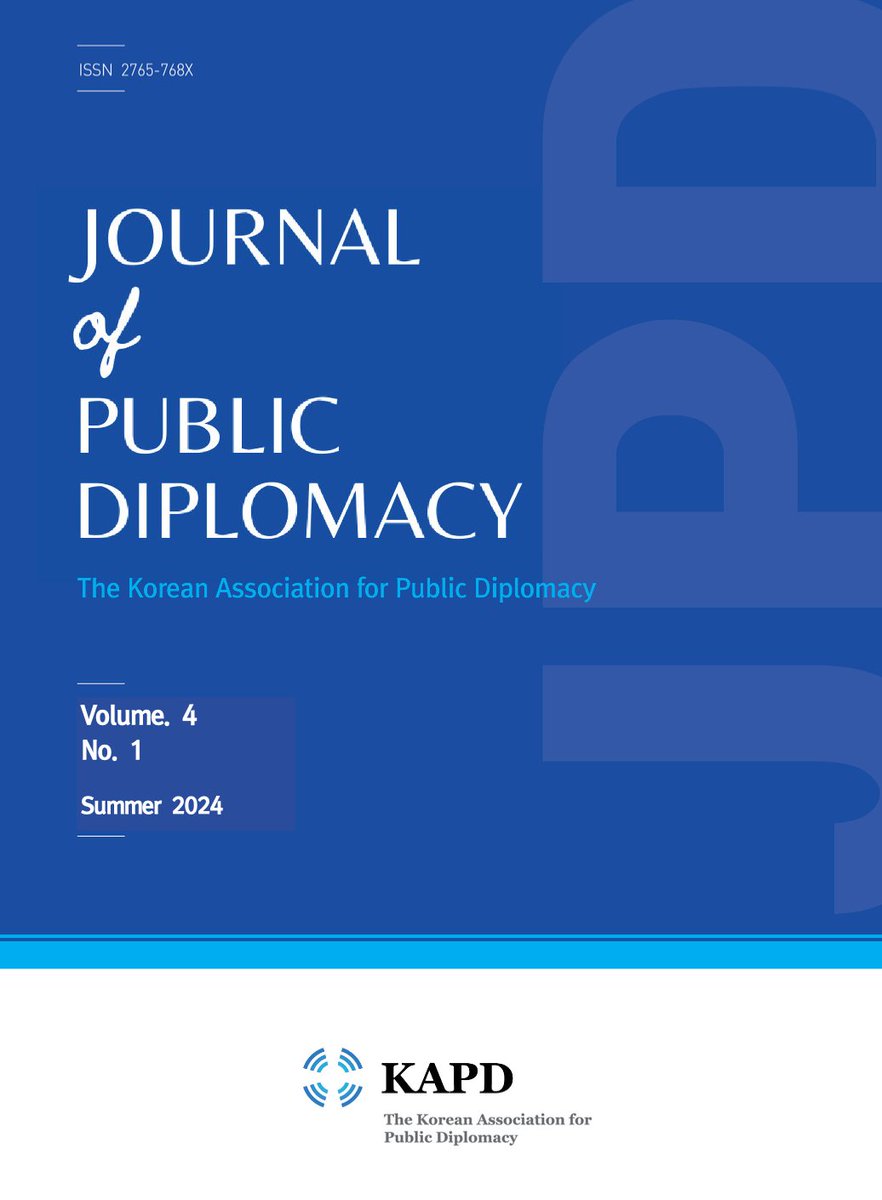 Zhao Alexandre HUANG (@zhaoalexhuang) on Twitter photo The new issue is out! ❗️Publication Alert❗️
As the co-editor-in-chief of the Journal of Public Diplomacy <a href="/JournalofPD/">Journal of Public Diplomacy</a>, I am so pleased to announce the publication of the #SpecialIssue of "Public Diplomacy in Other Words: Unpacking the Literature in Non-English Languages".
This The new issue is out! ❗️Publication Alert❗️
As the co-editor-in-chief of the Journal of Public Diplomacy <a href="/JournalofPD/">Journal of Public Diplomacy</a>, I am so pleased to announce the publication of the #SpecialIssue of "Public Diplomacy in Other Words: Unpacking the Literature in Non-English Languages".
This