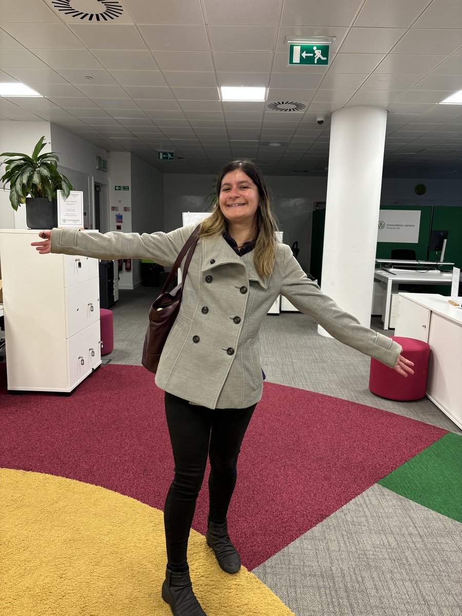 CarolineShaw33's tweet photo. ⁦@jaynadshepherd⁩ wonderful to have Jayna back from Mat leave - we are all so pleased to see you ⁦@live_evergreen⁩ - and to help us with our exciting new developments 💚 https://t.co/0mReivIojE