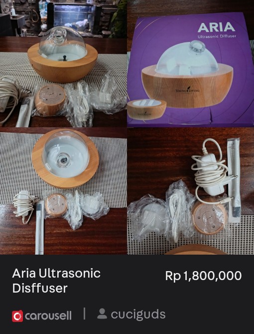 bubunyaZ's tweet photo. Lihat 'Aria Ultrasonic Disffuser', tersedia di Rp 1,800,000 di #Carousell: https://t.co/yS7uRr5kHc #Disffuser https://t.co/TiPtz6juYI