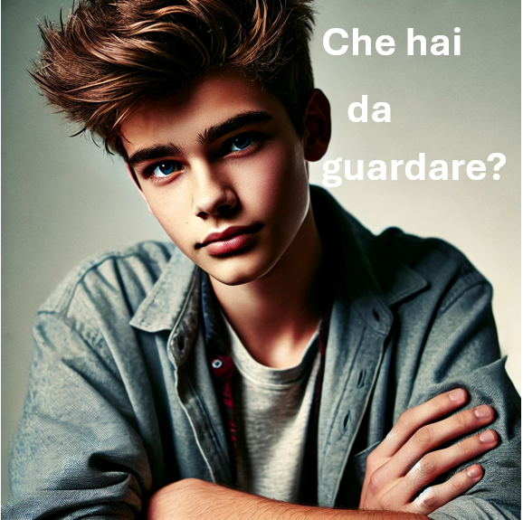 ItalianoSemplic's tweet photo. Come definireste questo ragazzo?
Ci sono alcuni aggettivi molto appropriati. https://t.co/8gIbfuYZWh