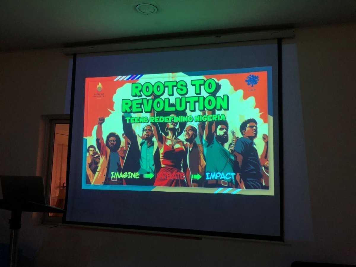 AshokaAfrica's tweet photo. It was an inspiring day at the Roots to Revolution: Teens Redefining Nigeria workshop, hosted by Ashoka Young Changemaker Amara Nwuneli! Joined by Saviour Iwezue and Magnus Imam, they shared powerful stories of resilience.  #RootsToRevolution #AshokaYoungChangemakers https://t.co/yYRZ3YgUH0